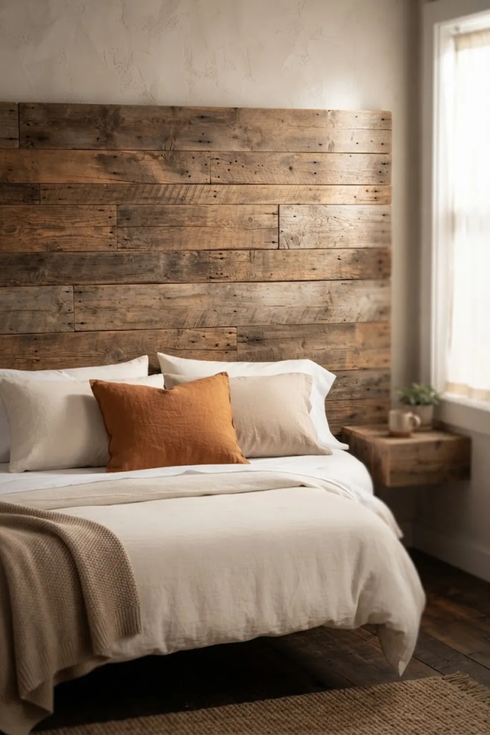 Reclaimed Wood Headboard