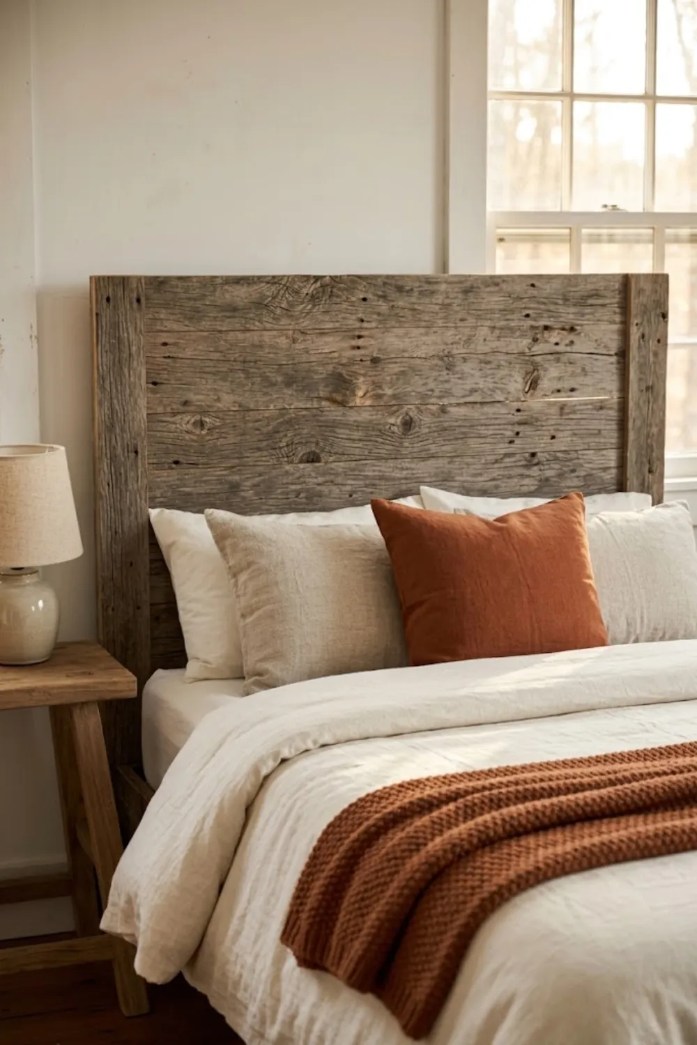 Reclaimed Wood Headboard