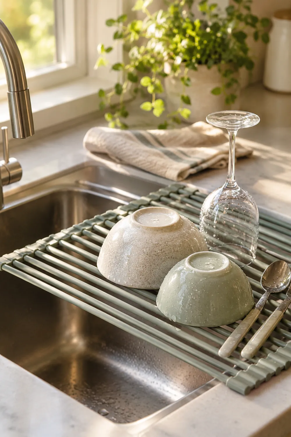 Roll-Up Drying Rack