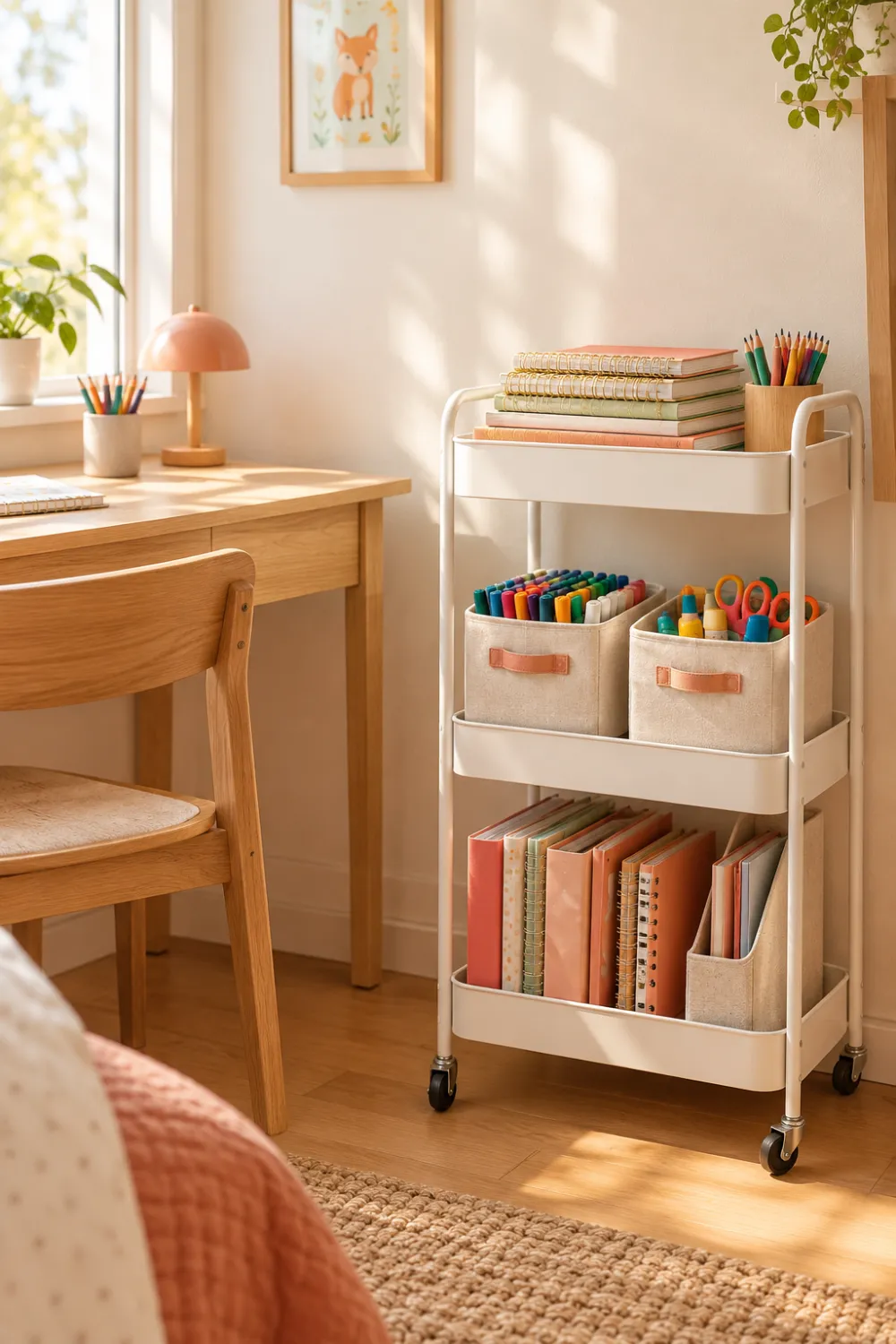 Rolling Supply Cart