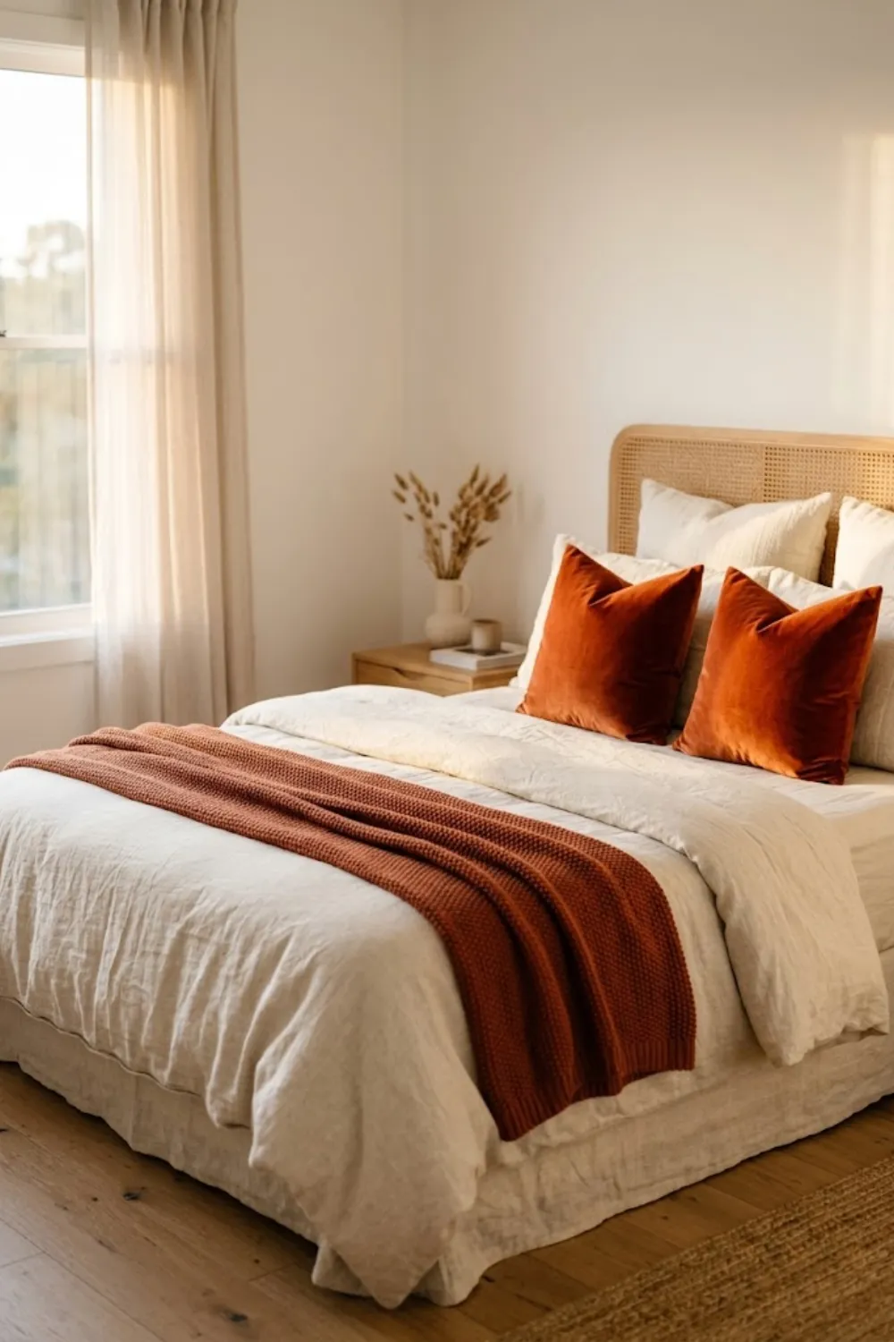 Rust and Terracotta Accents