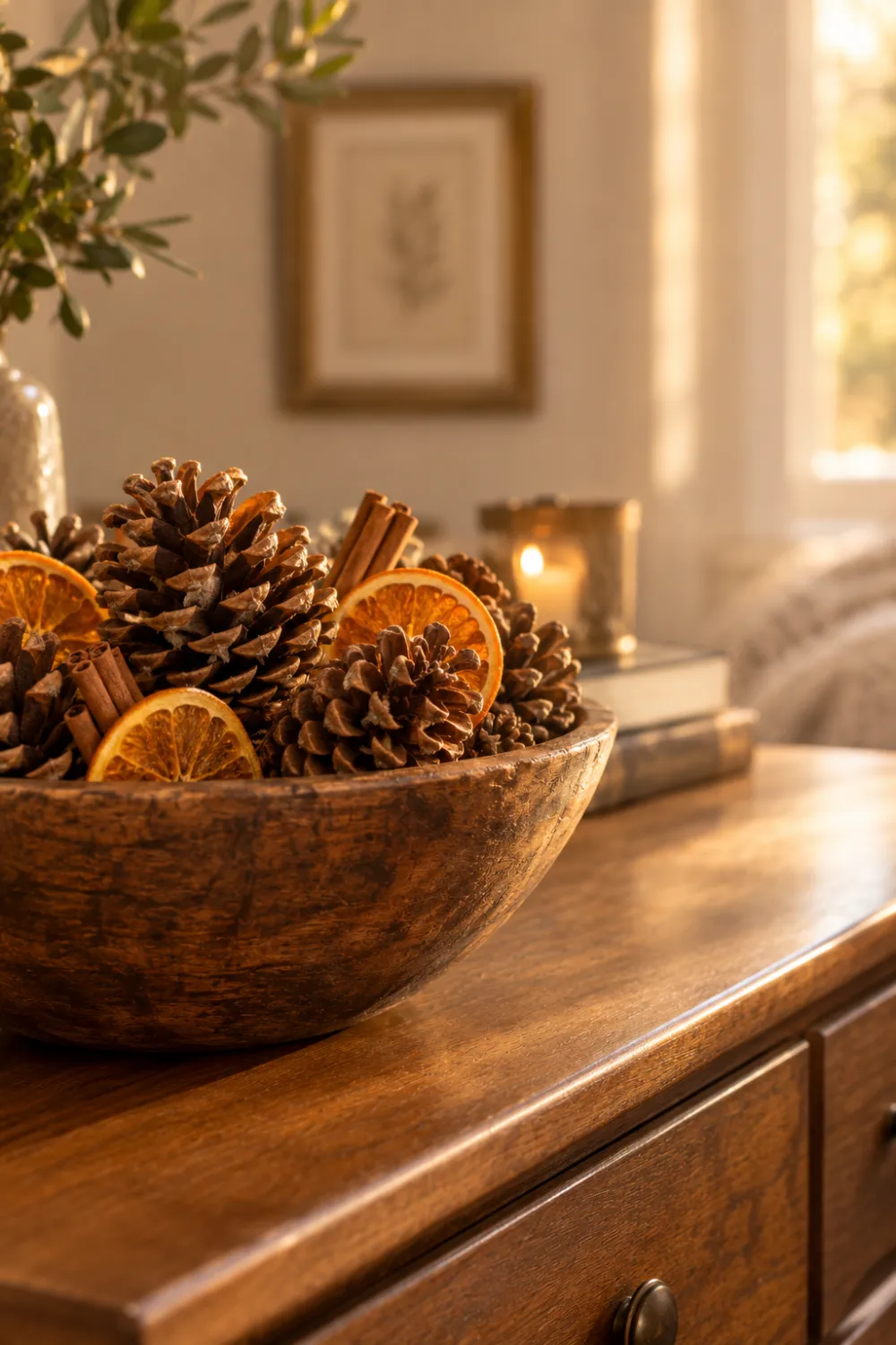 Scented Pinecones