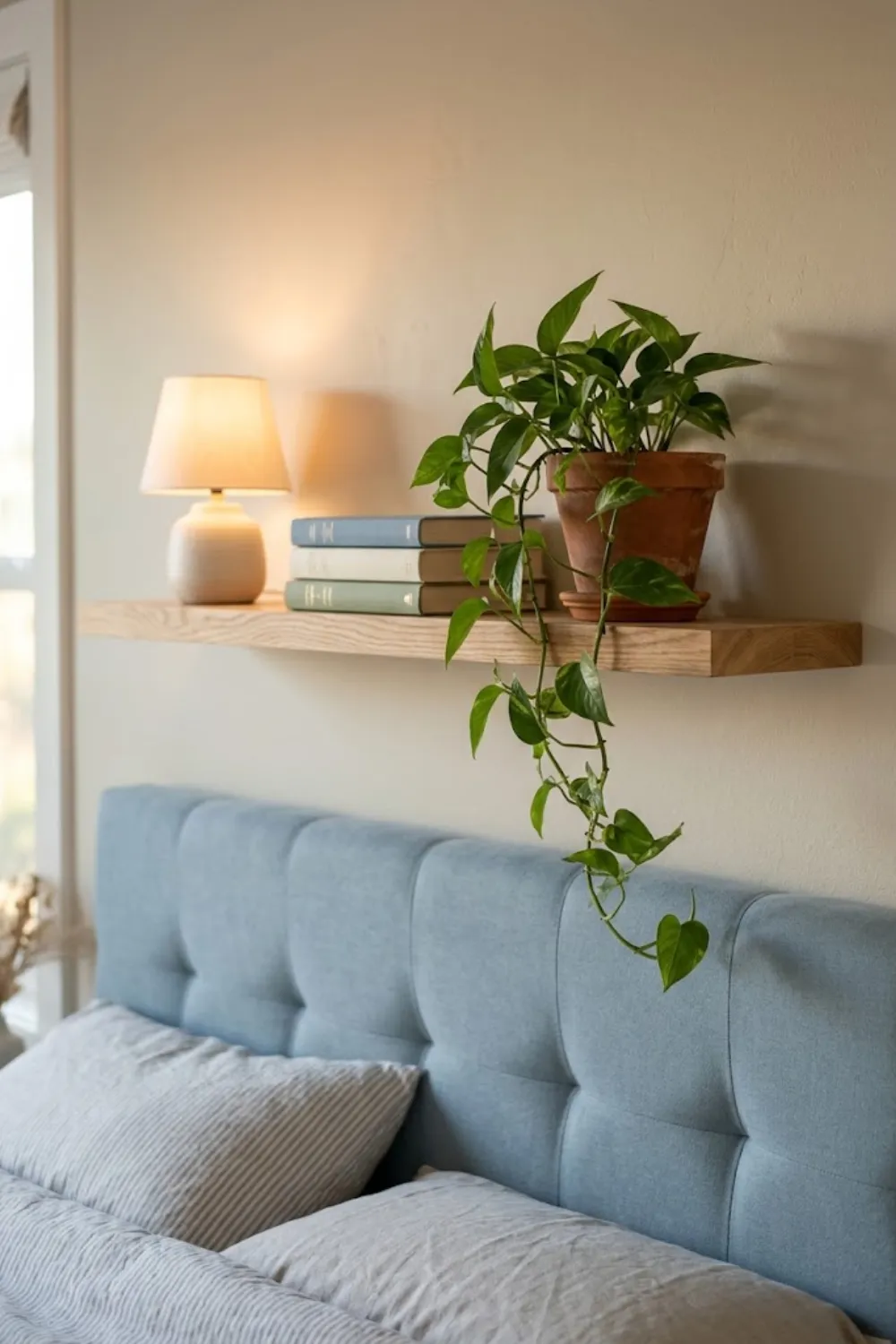 Shelf Above the Headboard