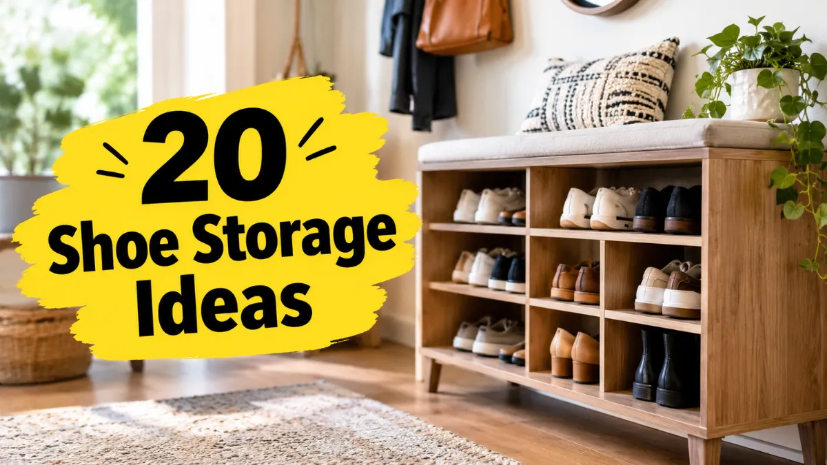 Shoe Storage Ideas