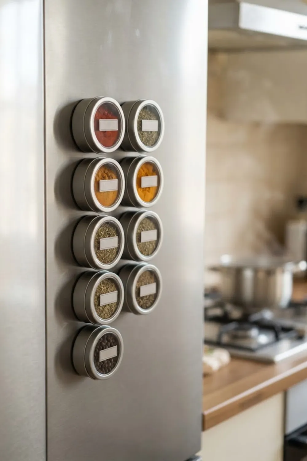 Side-of-Fridge Spice Rack