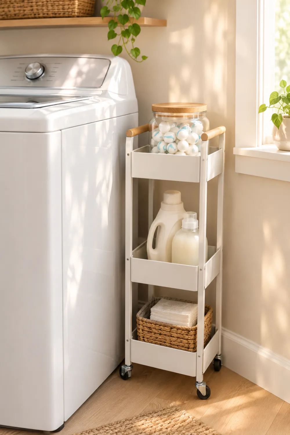 Slim Rolling Cart