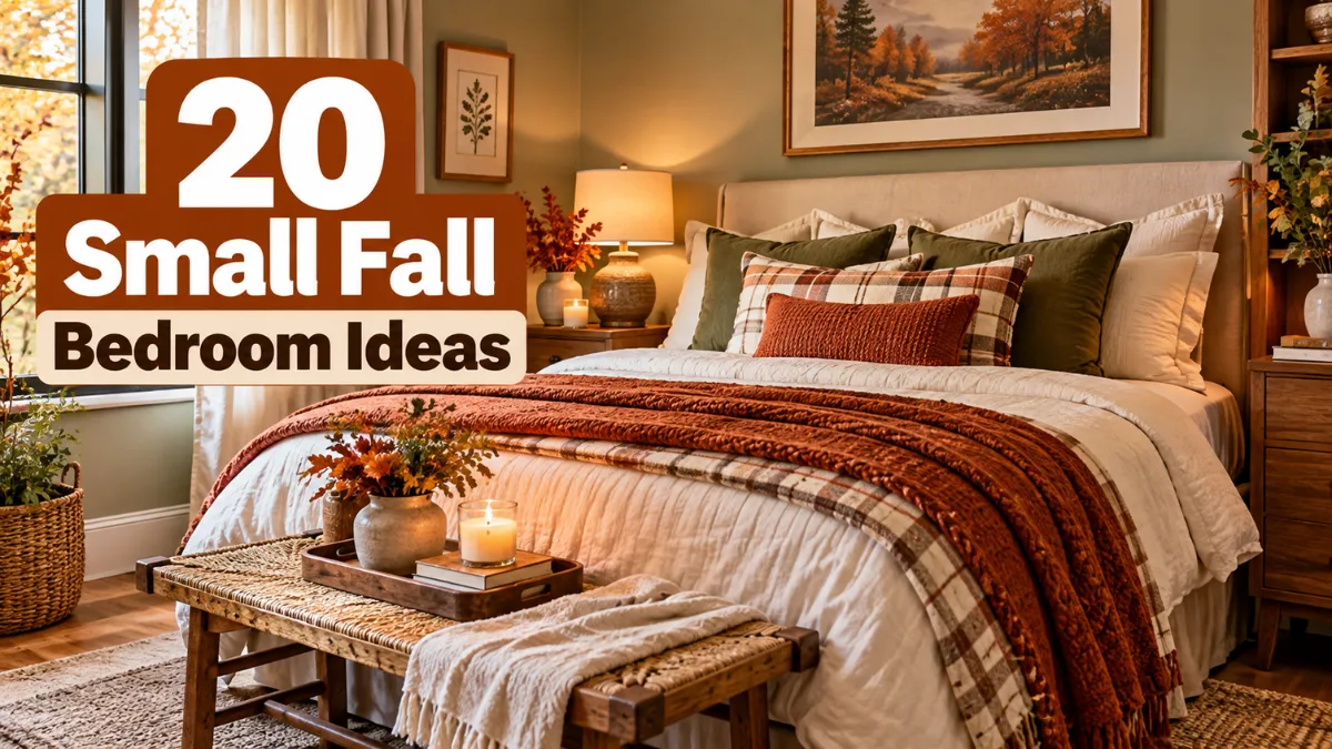 Small Fall Bedroom Ideas