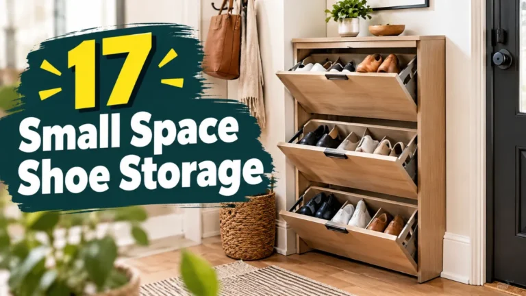 Small Space Shoe Storage