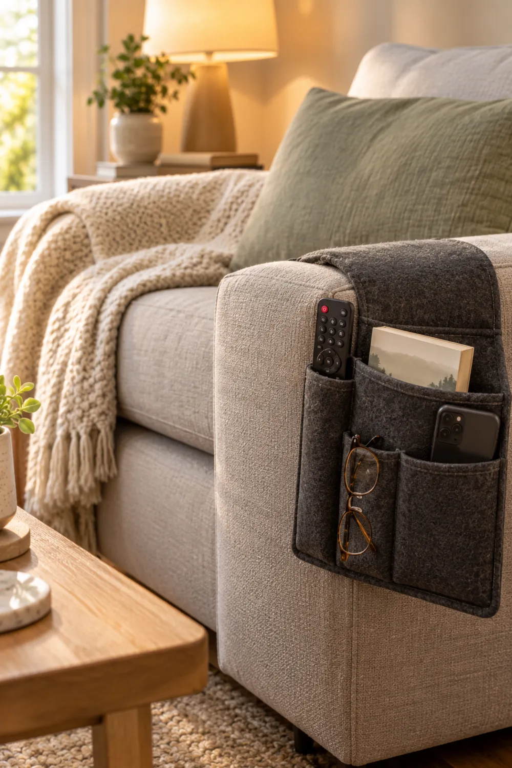 Sofa Arm Organizer