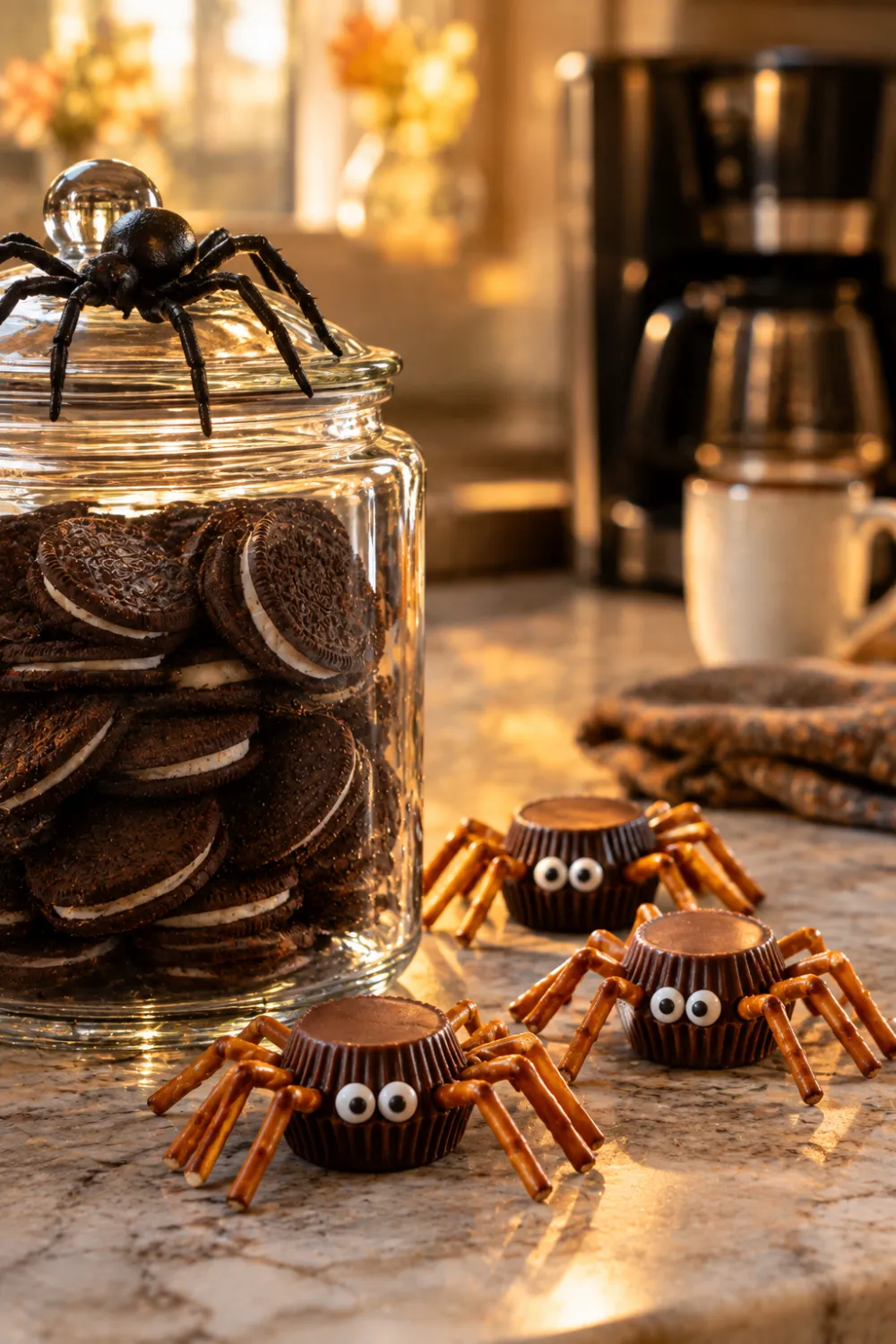 Spider Cookie Jar