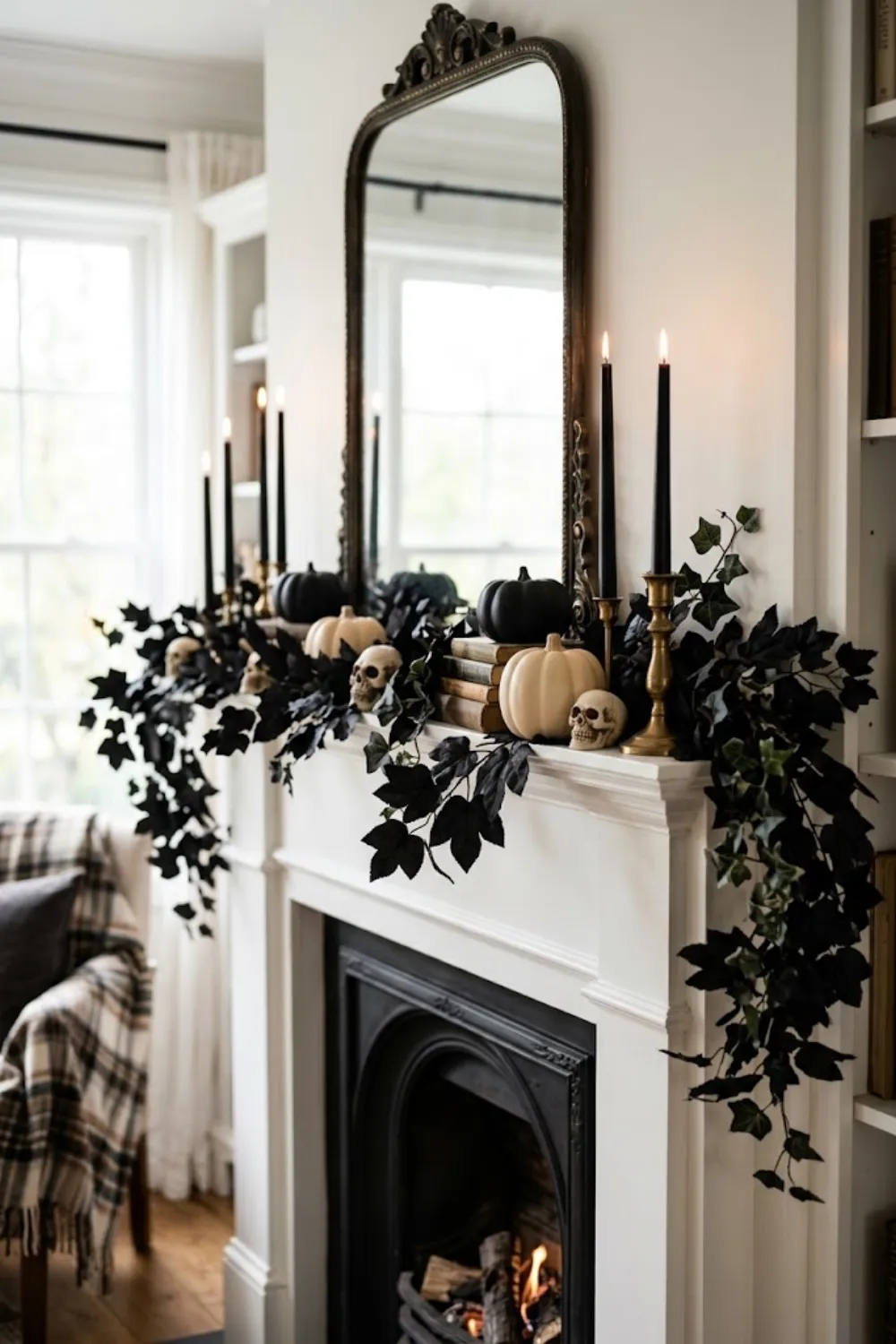 Spooky Mantel Garland