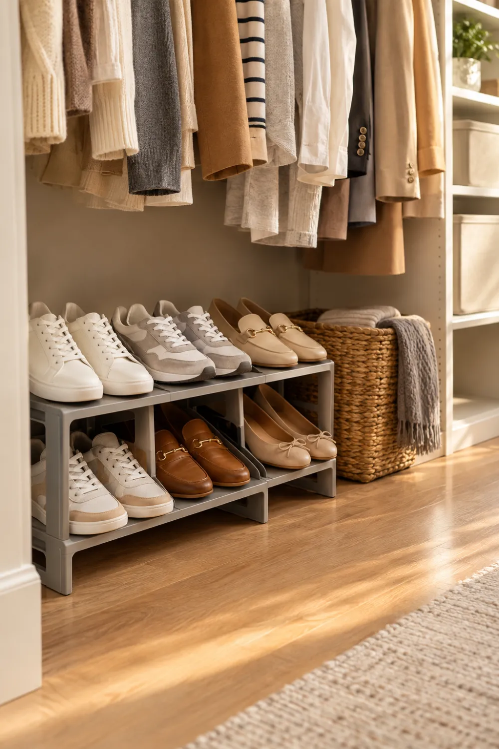 Stackable Shoe Risers