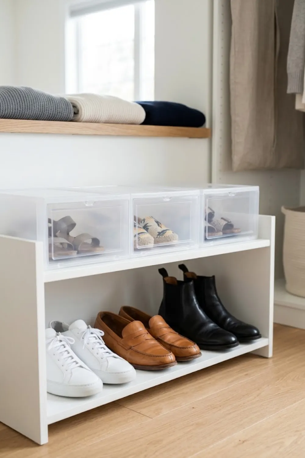 Stackable Shoe Shelves