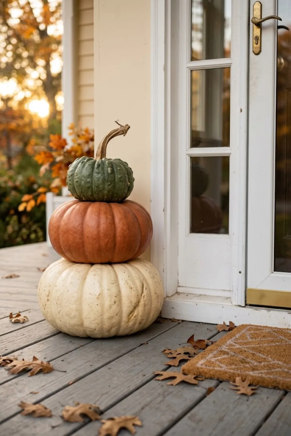 Stacked Pumpkin Tower