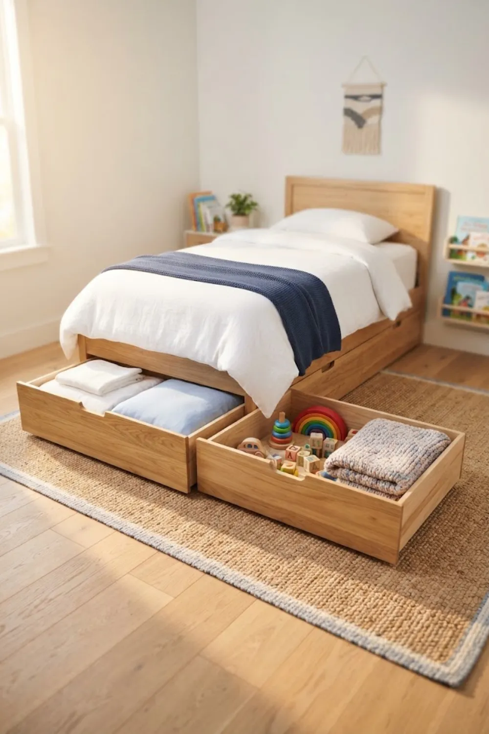Storage Bed With Drawers