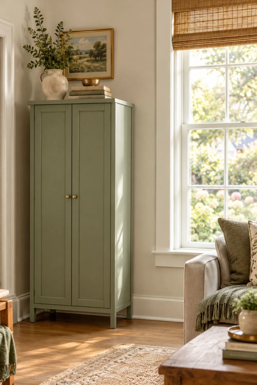 Tall Slim Cabinet