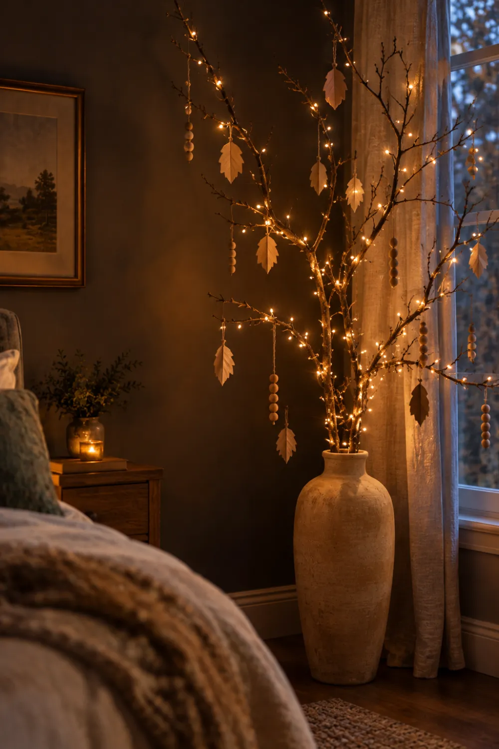 Twinkle Lights on a Branch