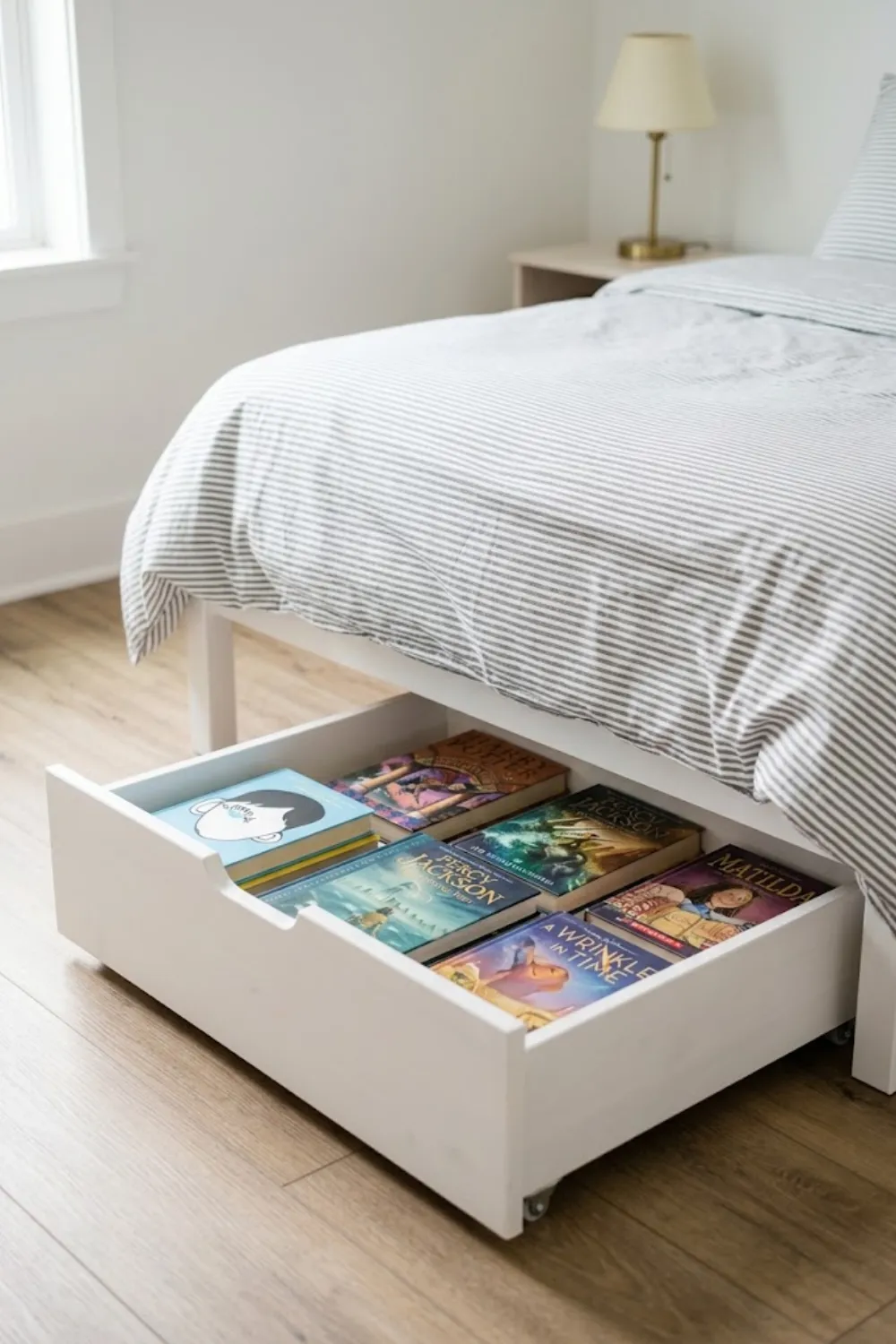 Under-Bed Book Drawers