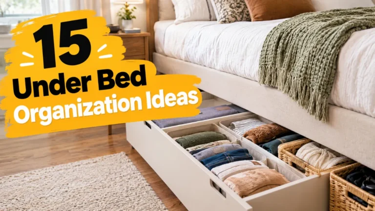 Under Bed Organization Ideas