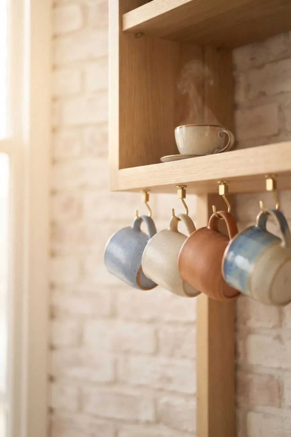 Under-Shelf Mug Hooks