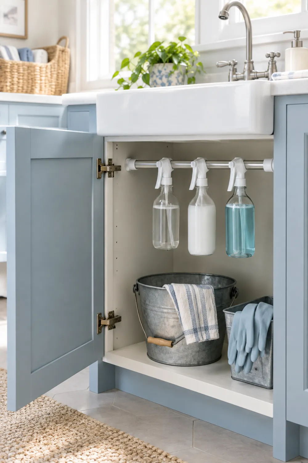 Under-Sink Tension Rod
