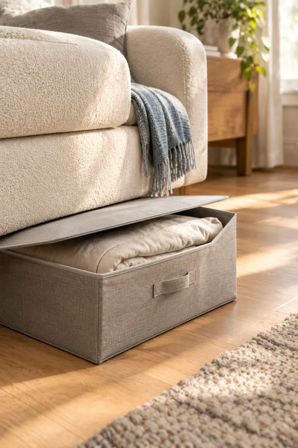 Under-Sofa Bins