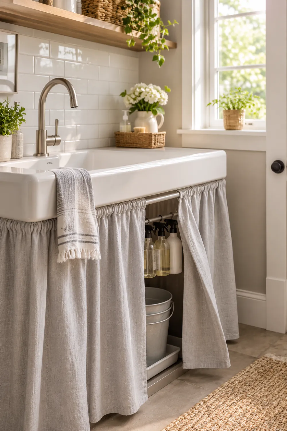Utility Sink Cabinet