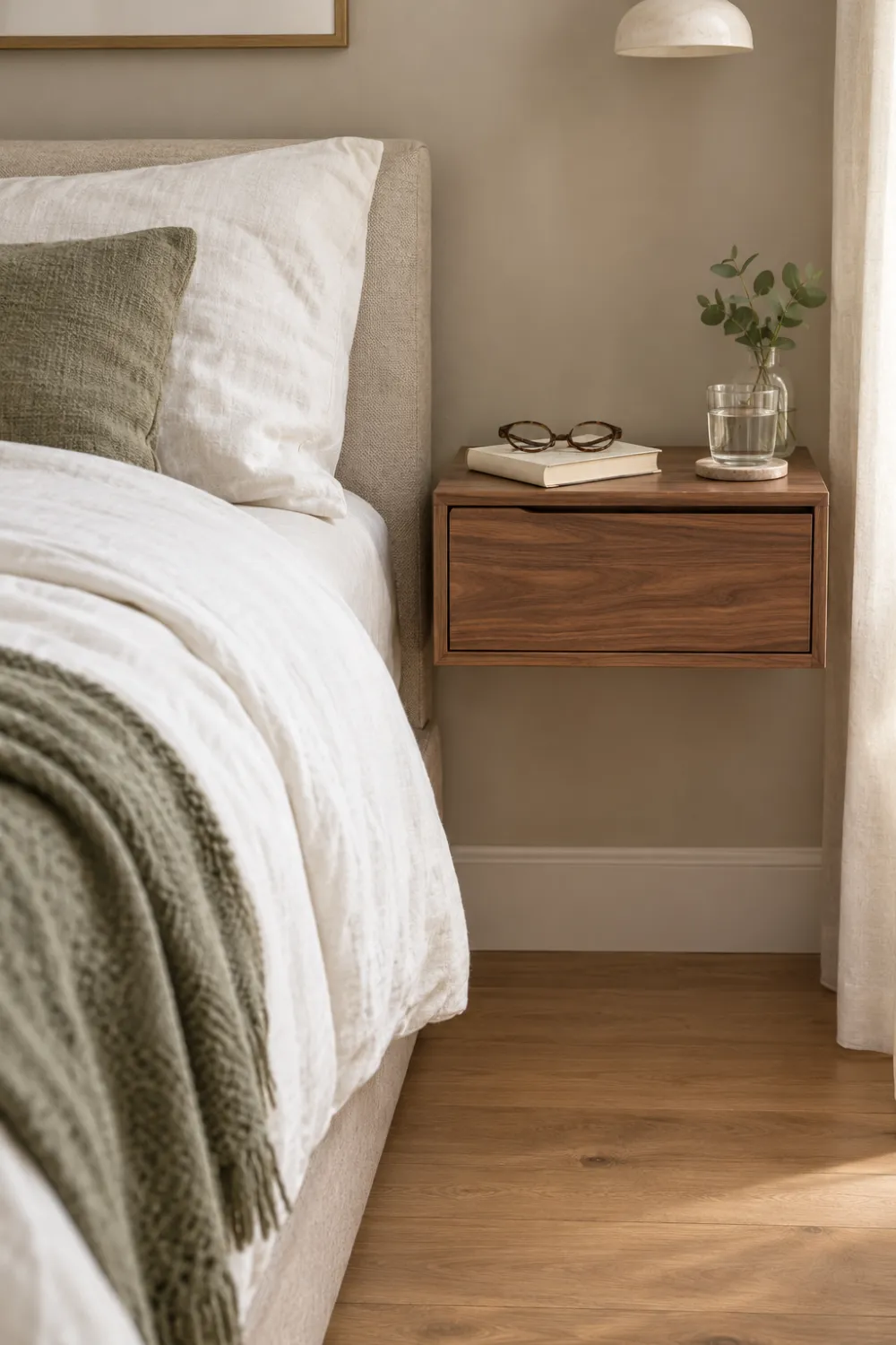 Wall-Mounted Nightstand