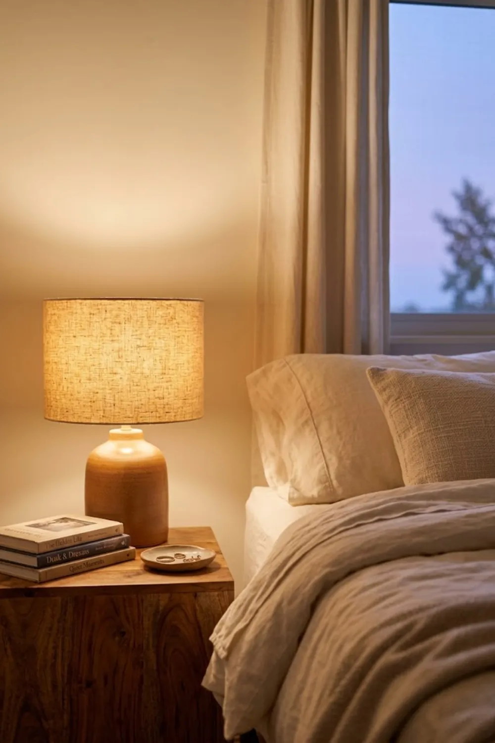 Warm Amber Lamps