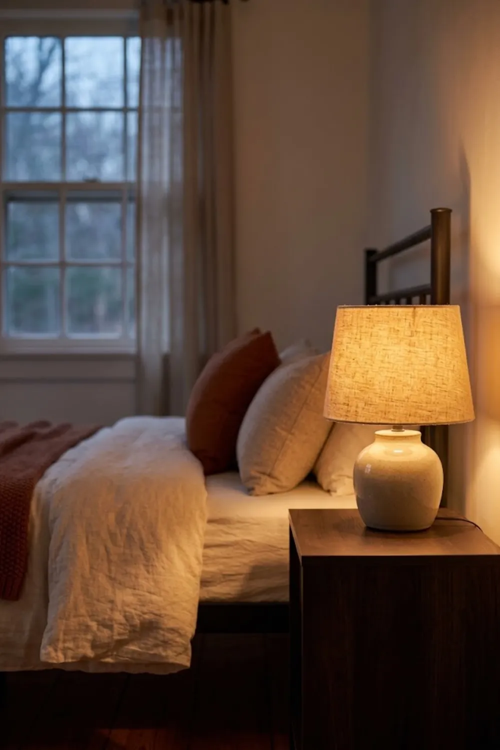 Warm Amber Lighting