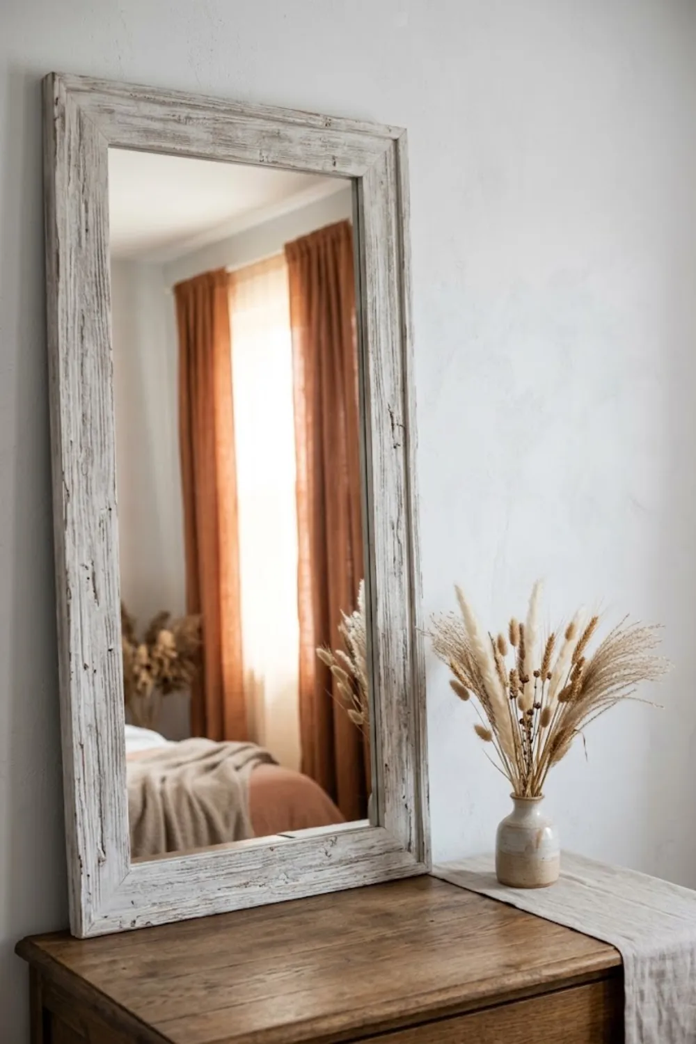Weathered Frame Mirror
