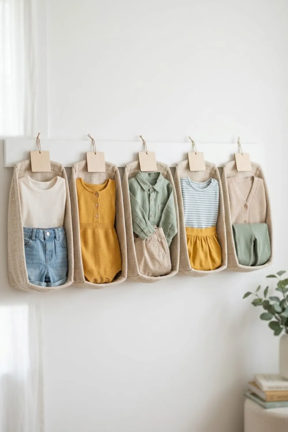 Weekly Outfit Bins