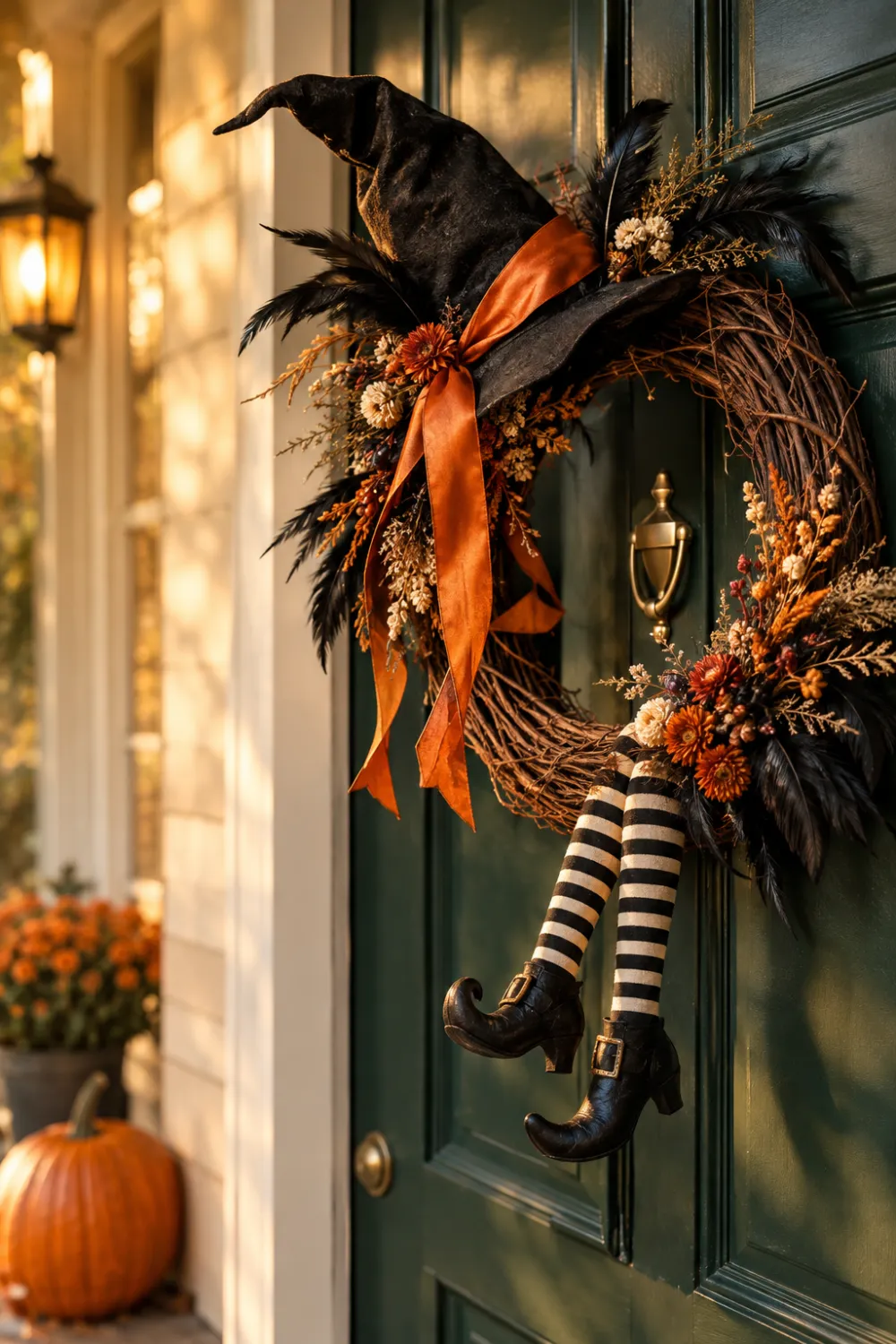 Witch Hat Wreath