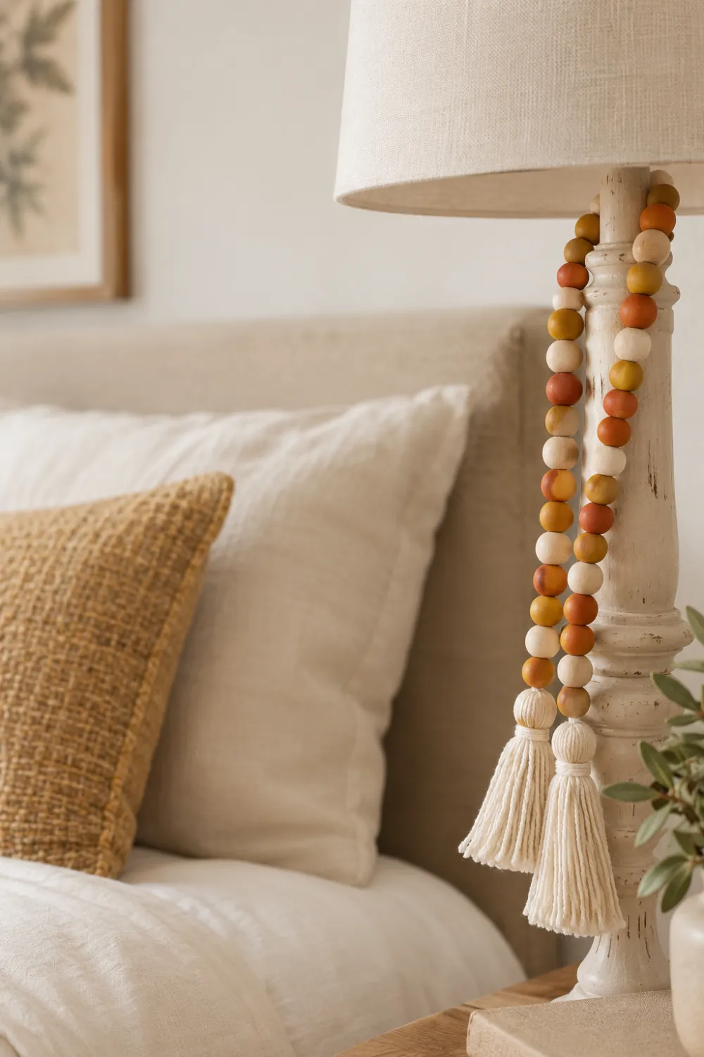 Wooden Bead Garland