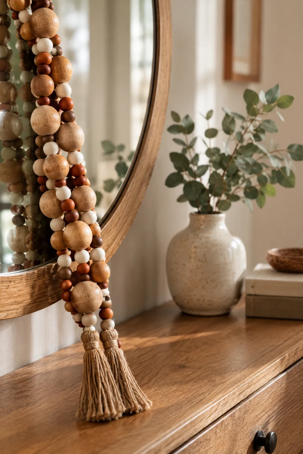 Wooden Bead Garland