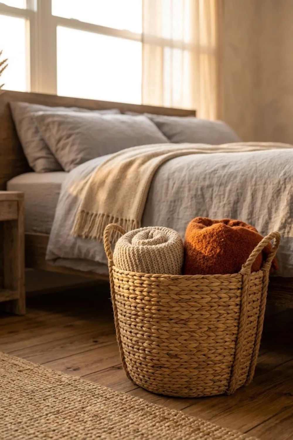 Woven Basket Storage