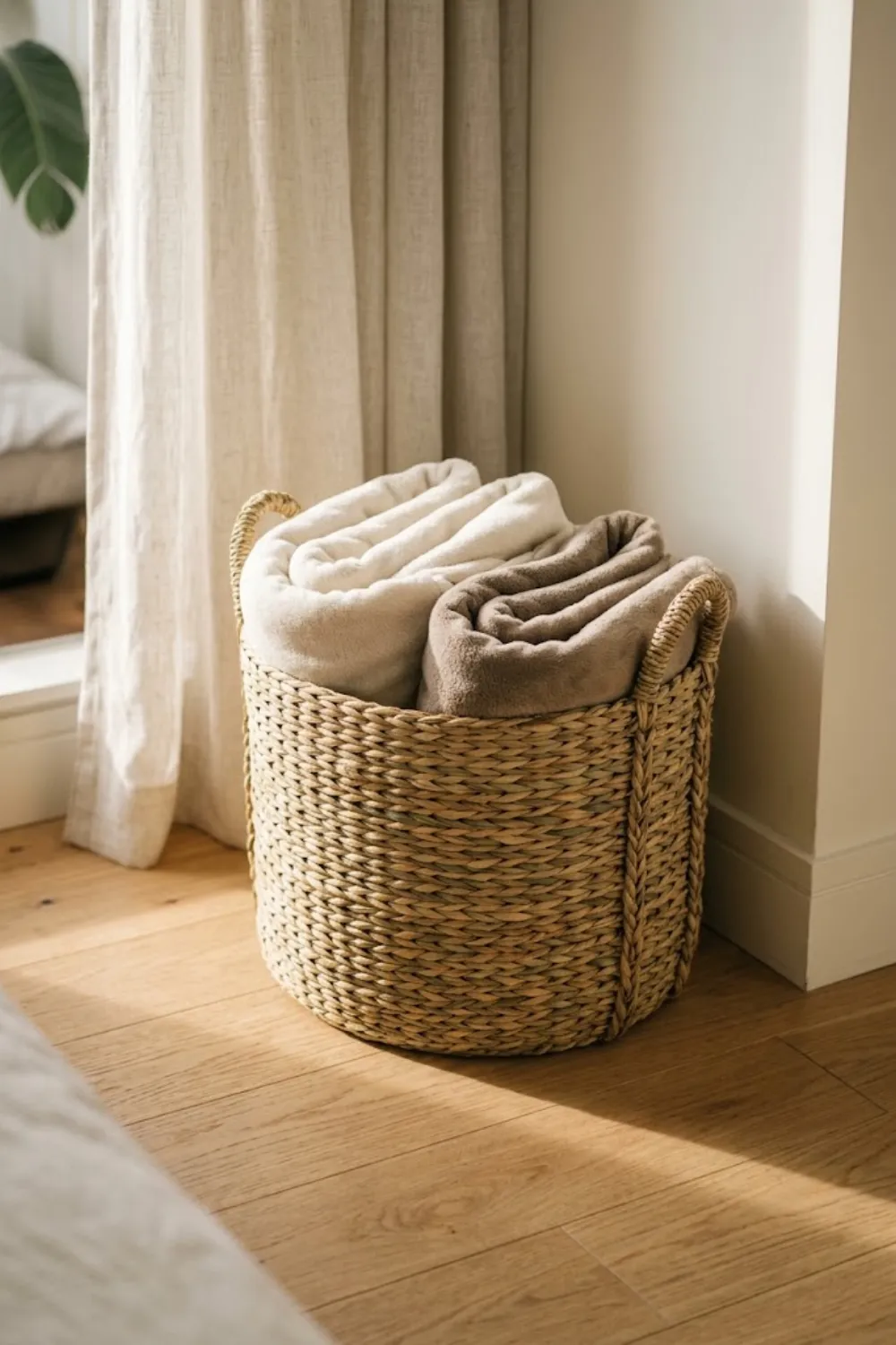 Woven Basket Storage